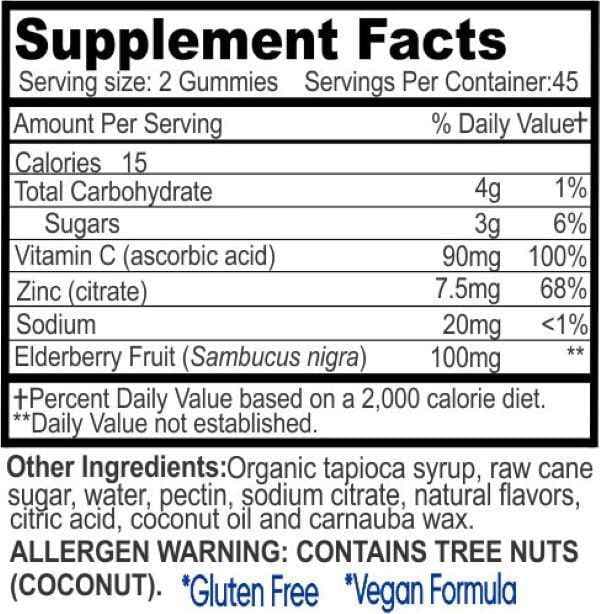 Elderberry Gummies 10mg